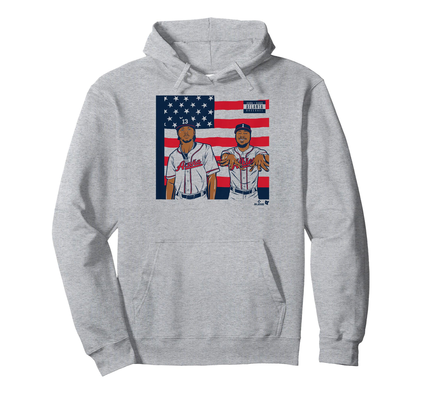 Ronald Acuña Jr. & Ozzie Albies - Icons - Atlanta Baseball T-Shirt