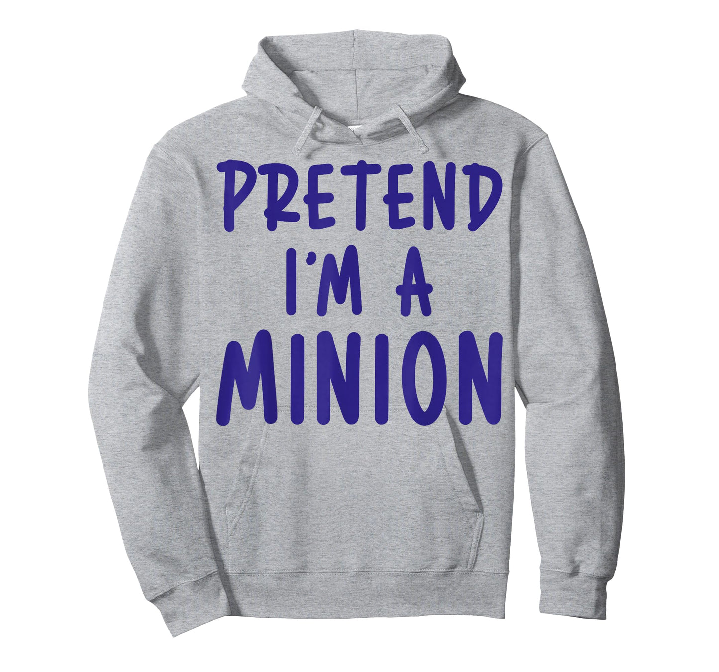 Pretend I'm Minion Costume Family Lazy Easy Halloween T-Shirt
