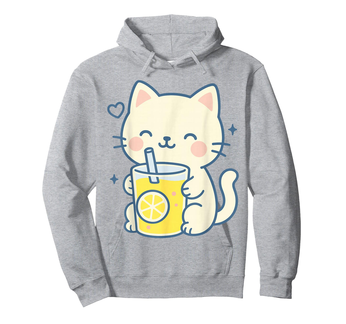 Kawaii Cat Lemonade Japanese Cute Anime Girls Teens T-Shirt