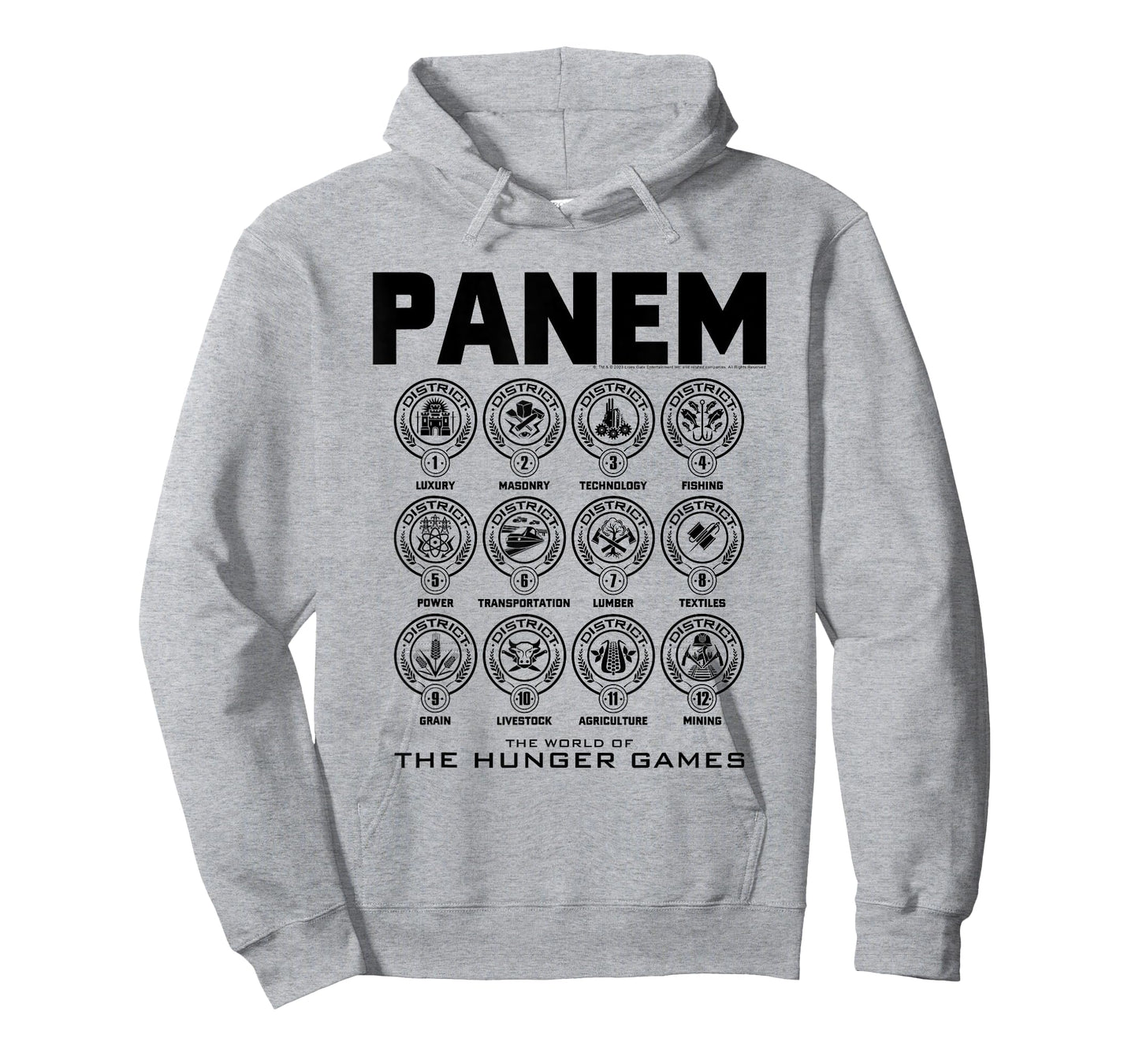 The Hunger Games District Icons T-Shirt