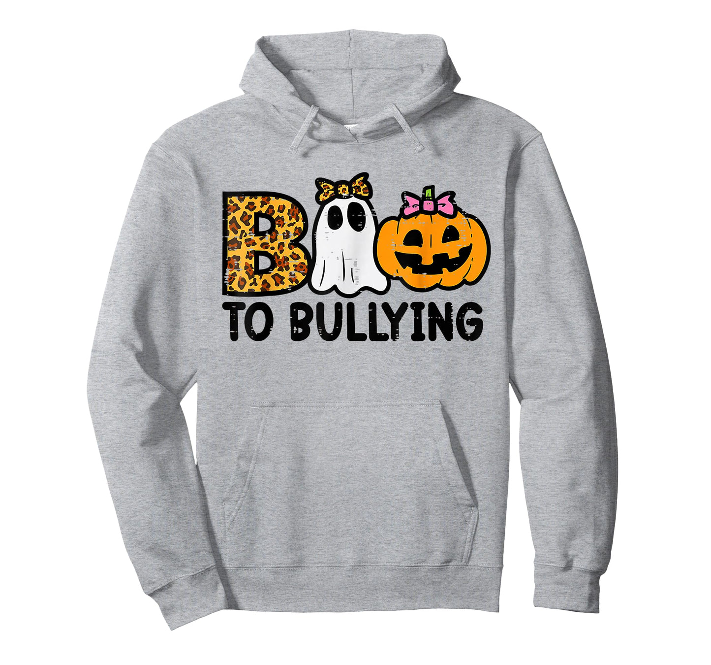 Boo To Bullying Halloween Ghost Anti Bully Unity Day Orange T-Shirt