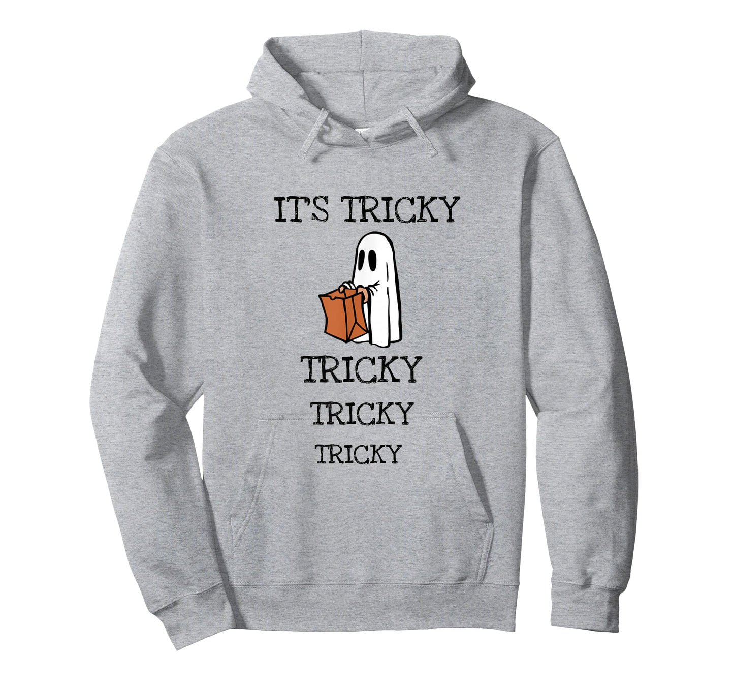 It's Tricky Tricky Ghost Halloween Funny Music T-Shirt