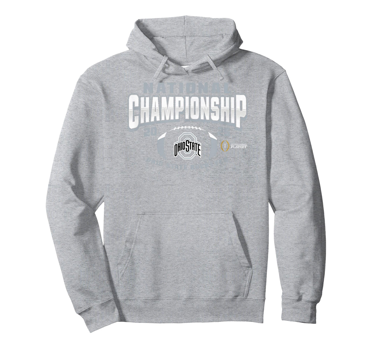 Ohio State Buckeyes National Championship 2025 Football Red T-Shirt