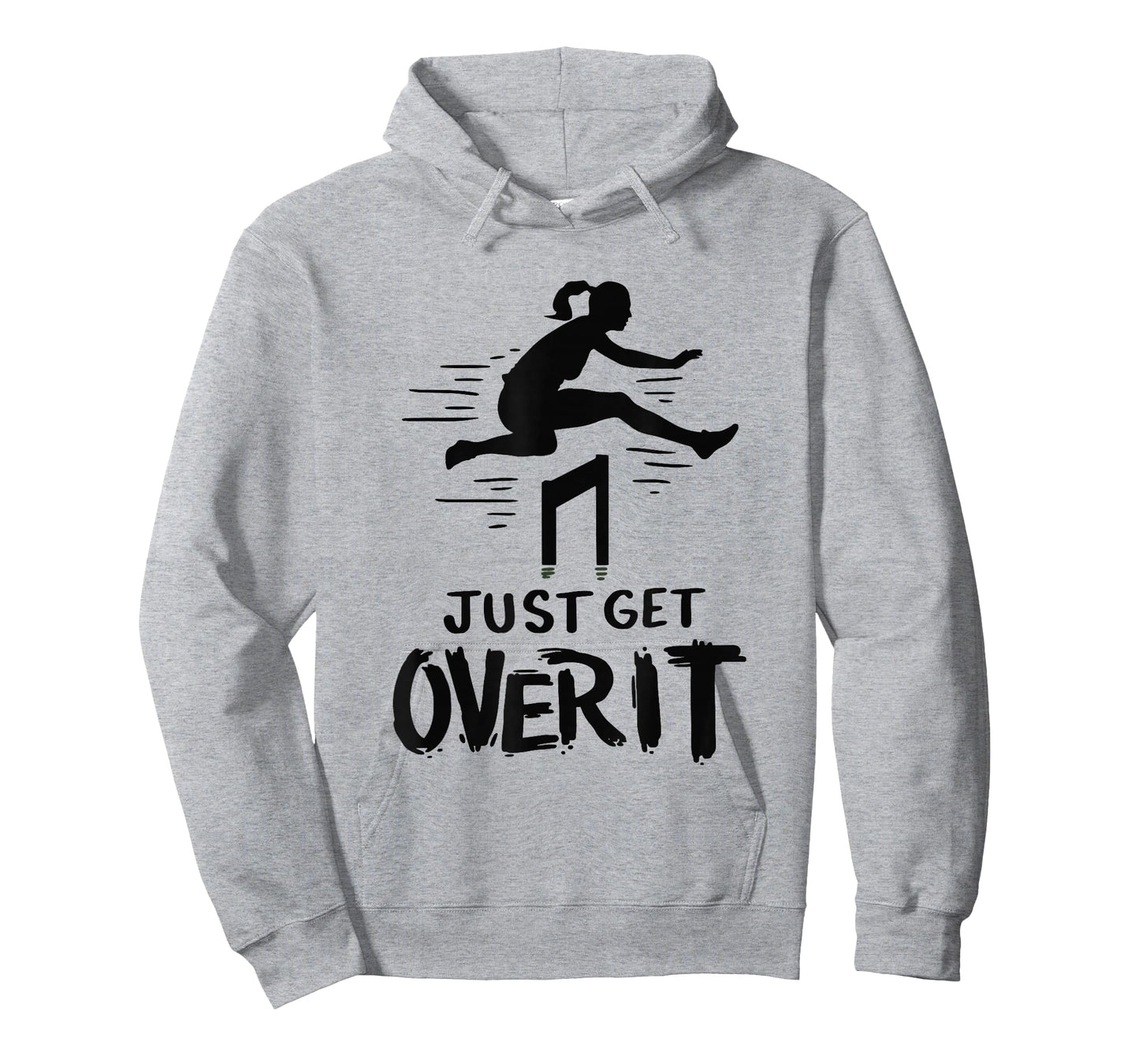 Hurdler Shirt Gift - Just Get Over It Track & Field Gifts T-Shirt