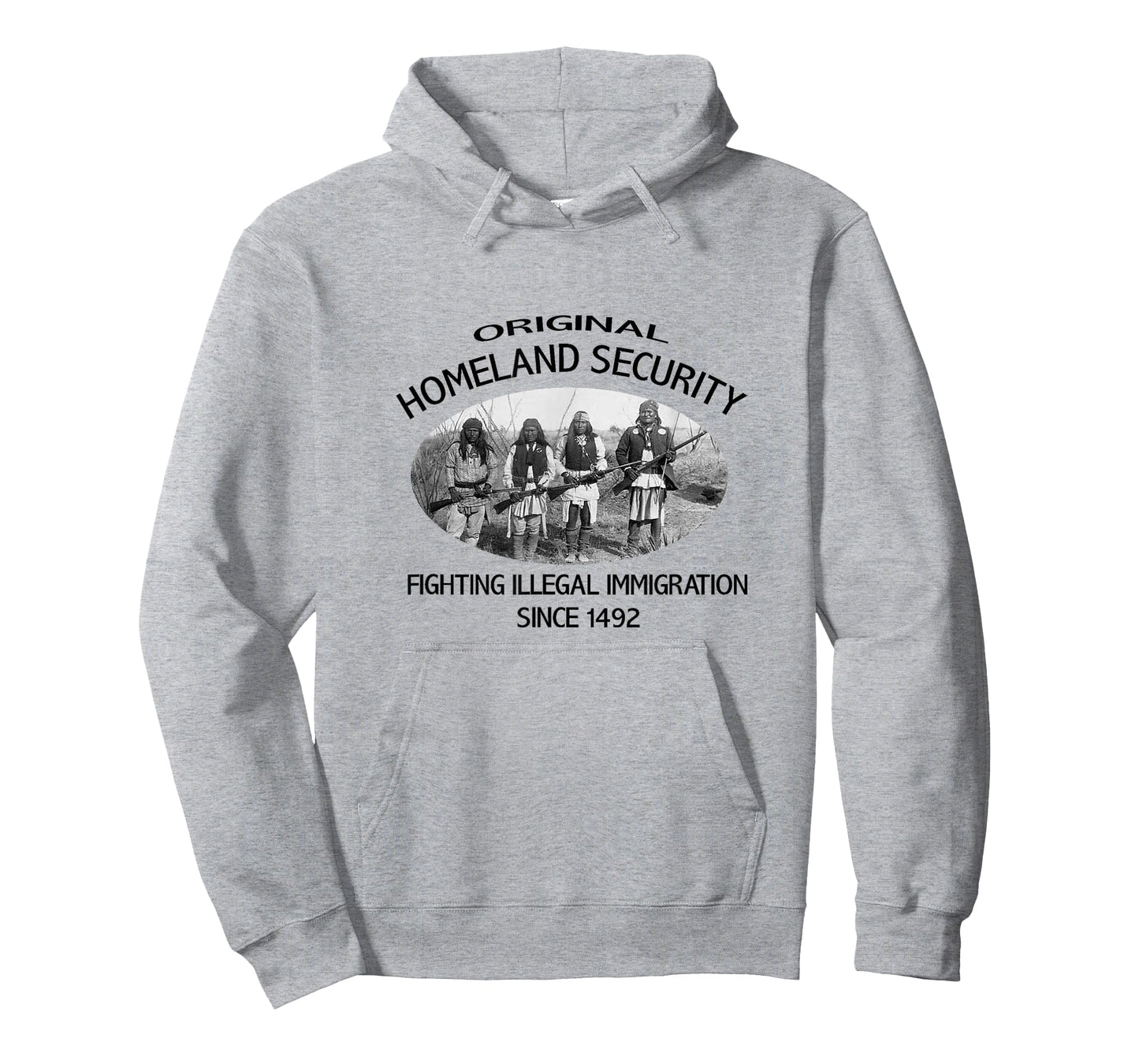 Original Homeland Security. Immigration 1492 Native American T-Shirt