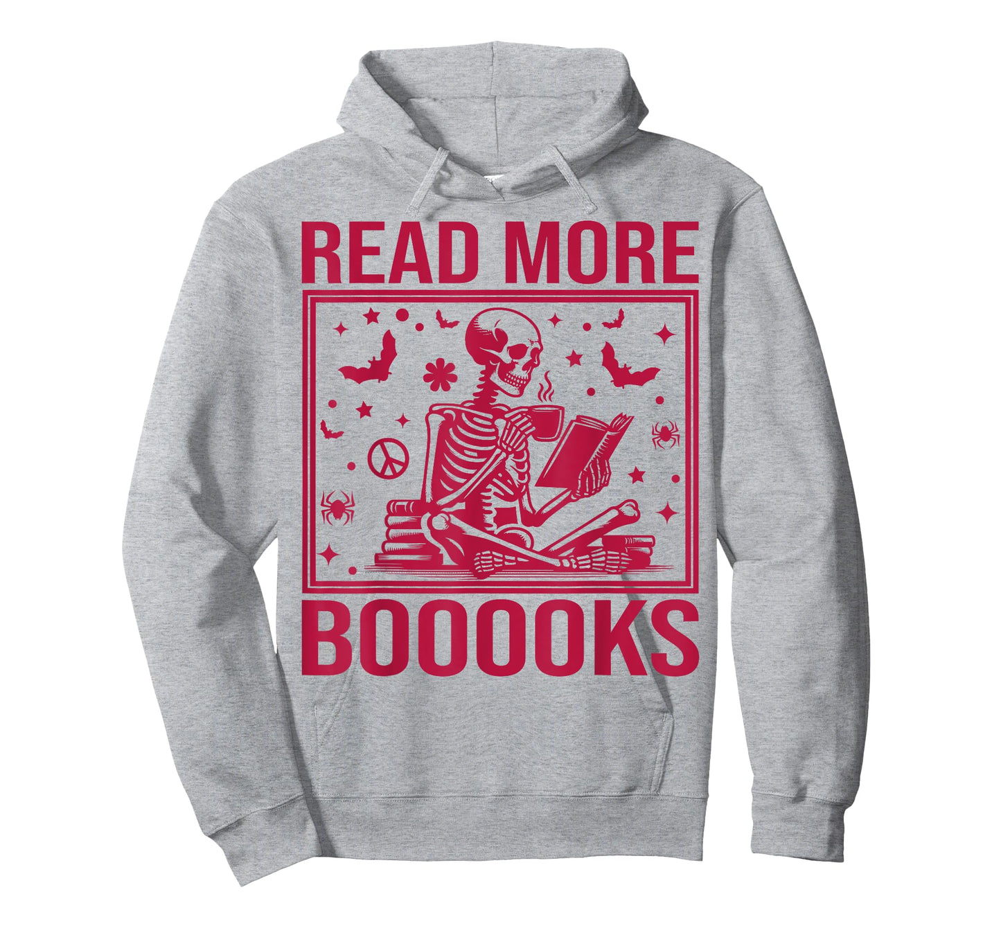 Cute Booooks Ghost Read More Books Funny Teacher Halloween T-Shirt