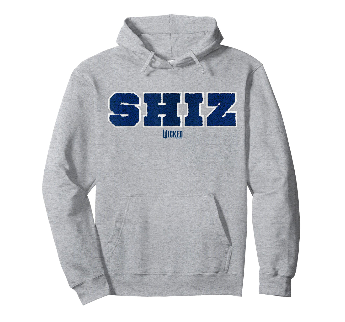 Wicked Shiz University Collegiate Faux Embroidery T-Shirt
