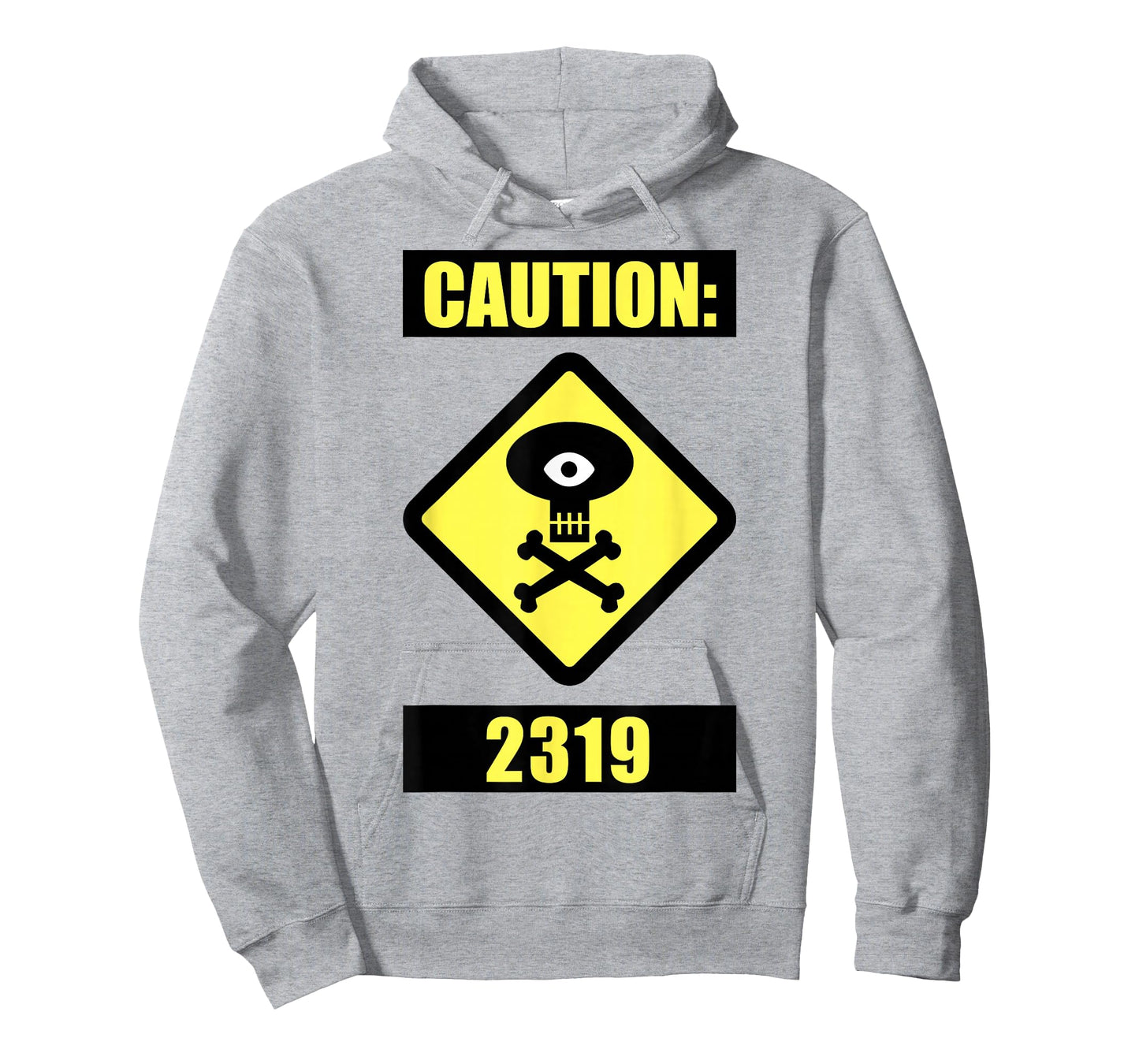 Disney Pixar Monsters University Caution 2319 Hazard Logo T-Shirt