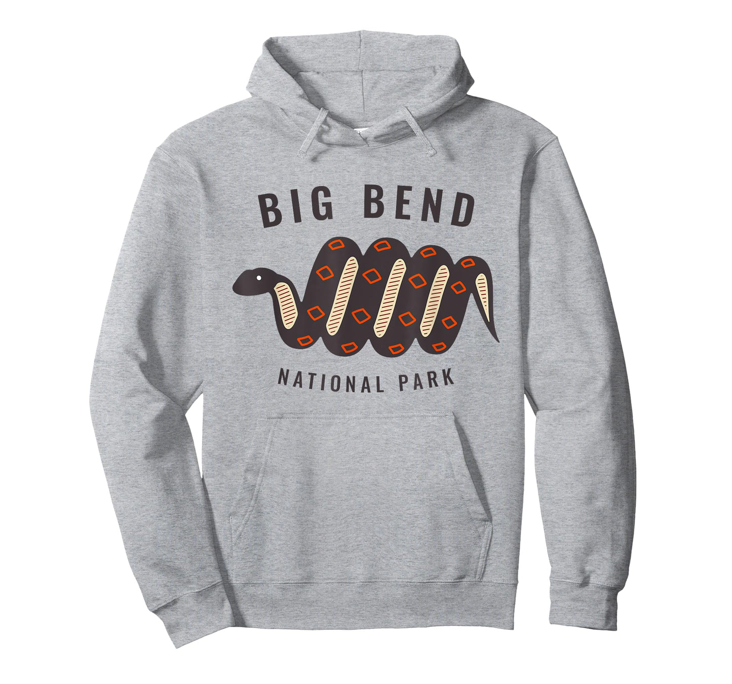 Big Bend National Park Texas Souvenir Rattlesnake Retro T-Shirt