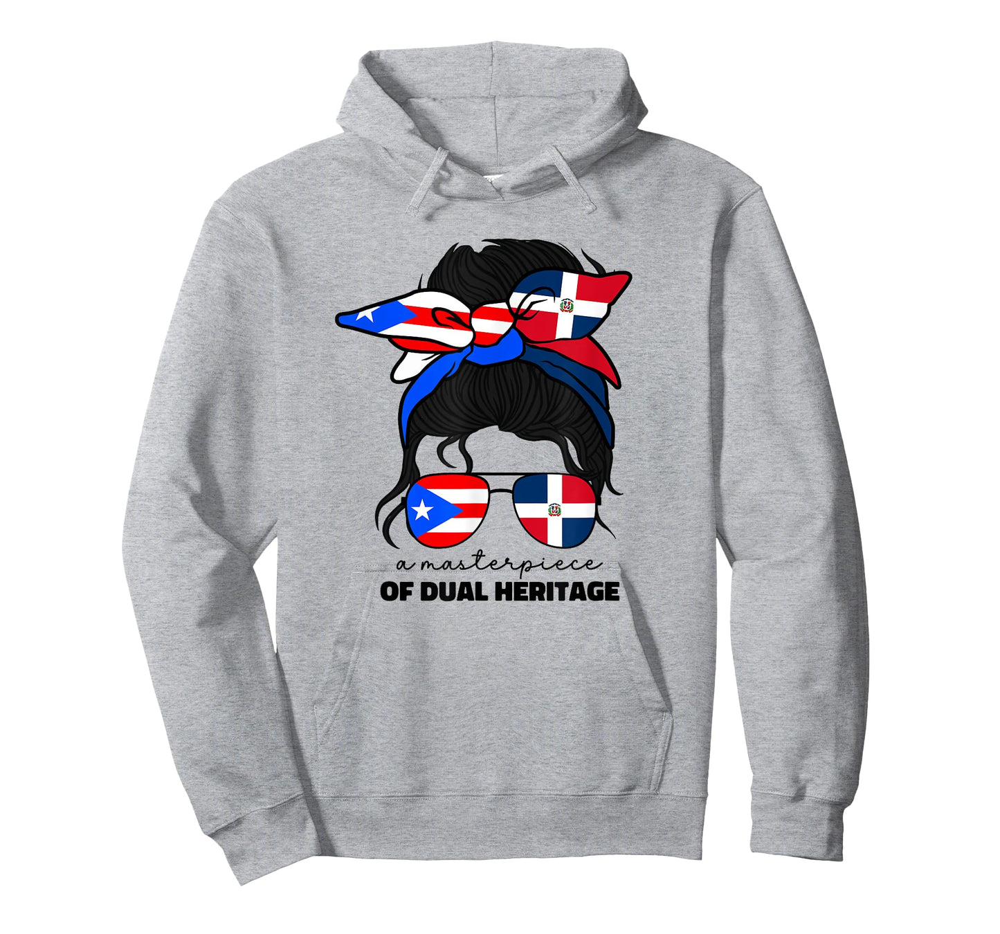 Half Dominican And Puerto Rican Rico Flag DominiRican Girls T-Shirt