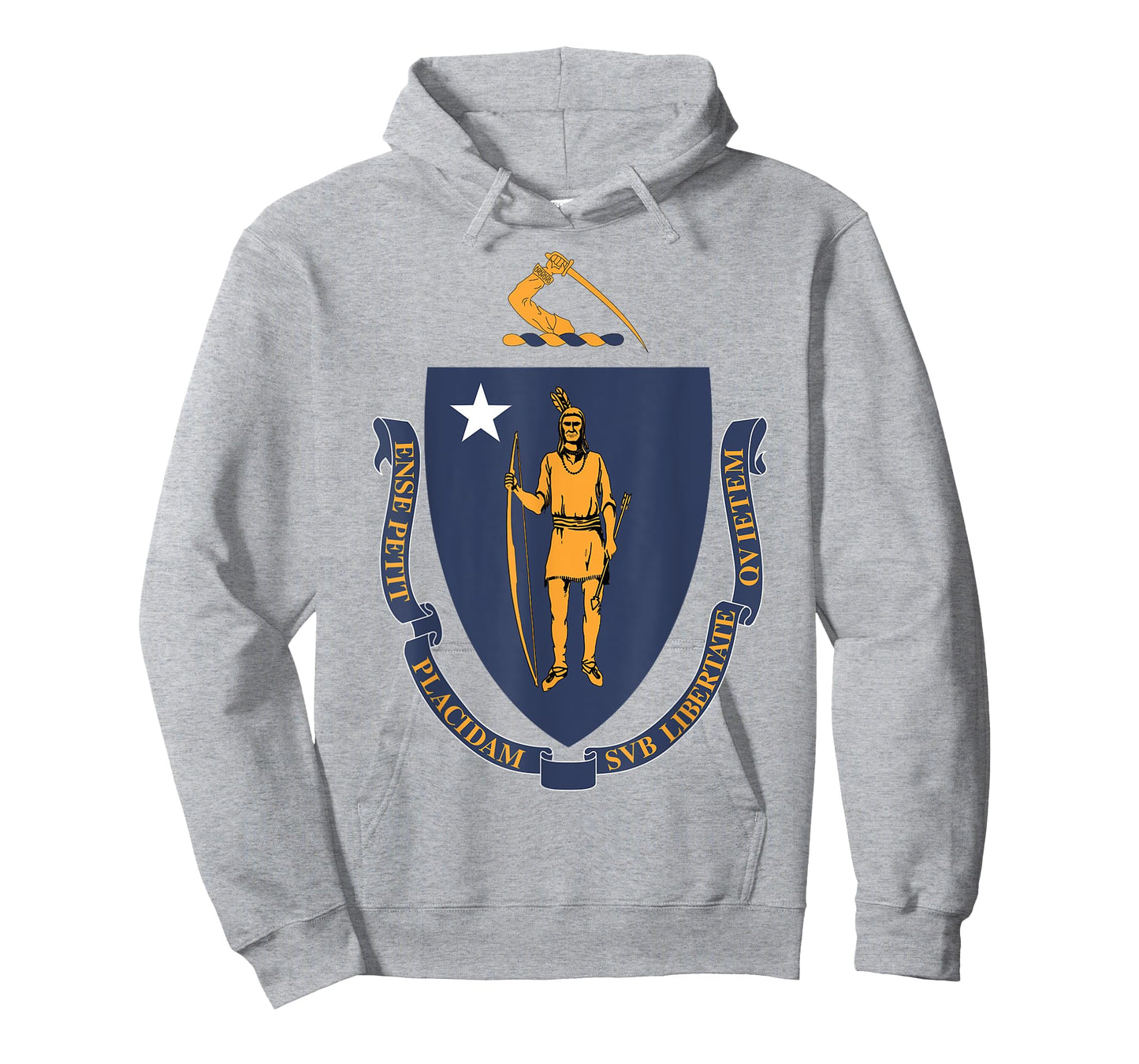 Massachusetts MA state Flag USA T Shirt