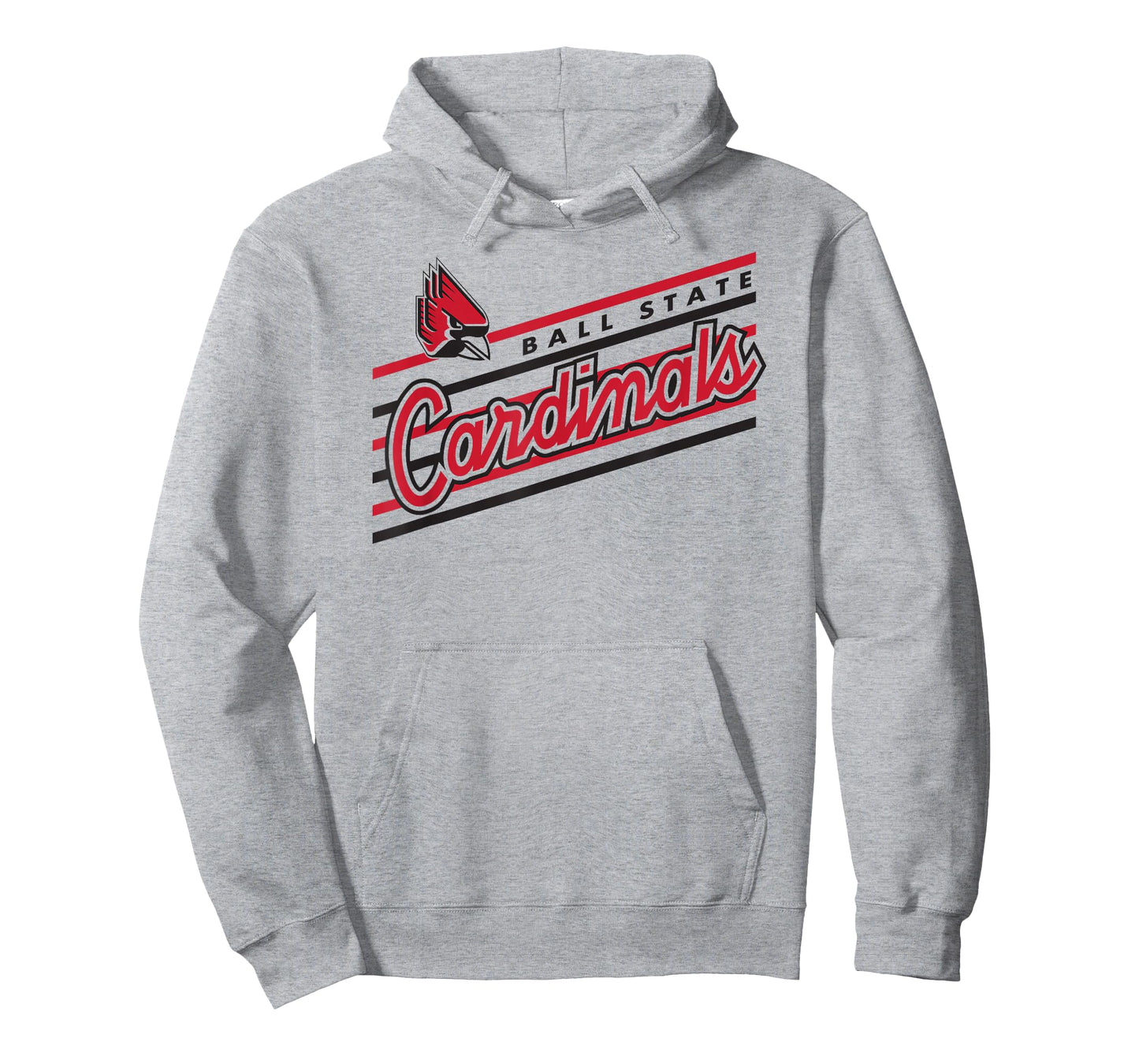 Ball State Cardinals Retro Performer White T-Shirt