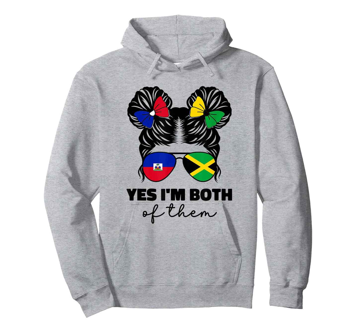 Half Jamaican Haitian Jamaica Flag Haiti Ayiti Kids Girls T-Shirt