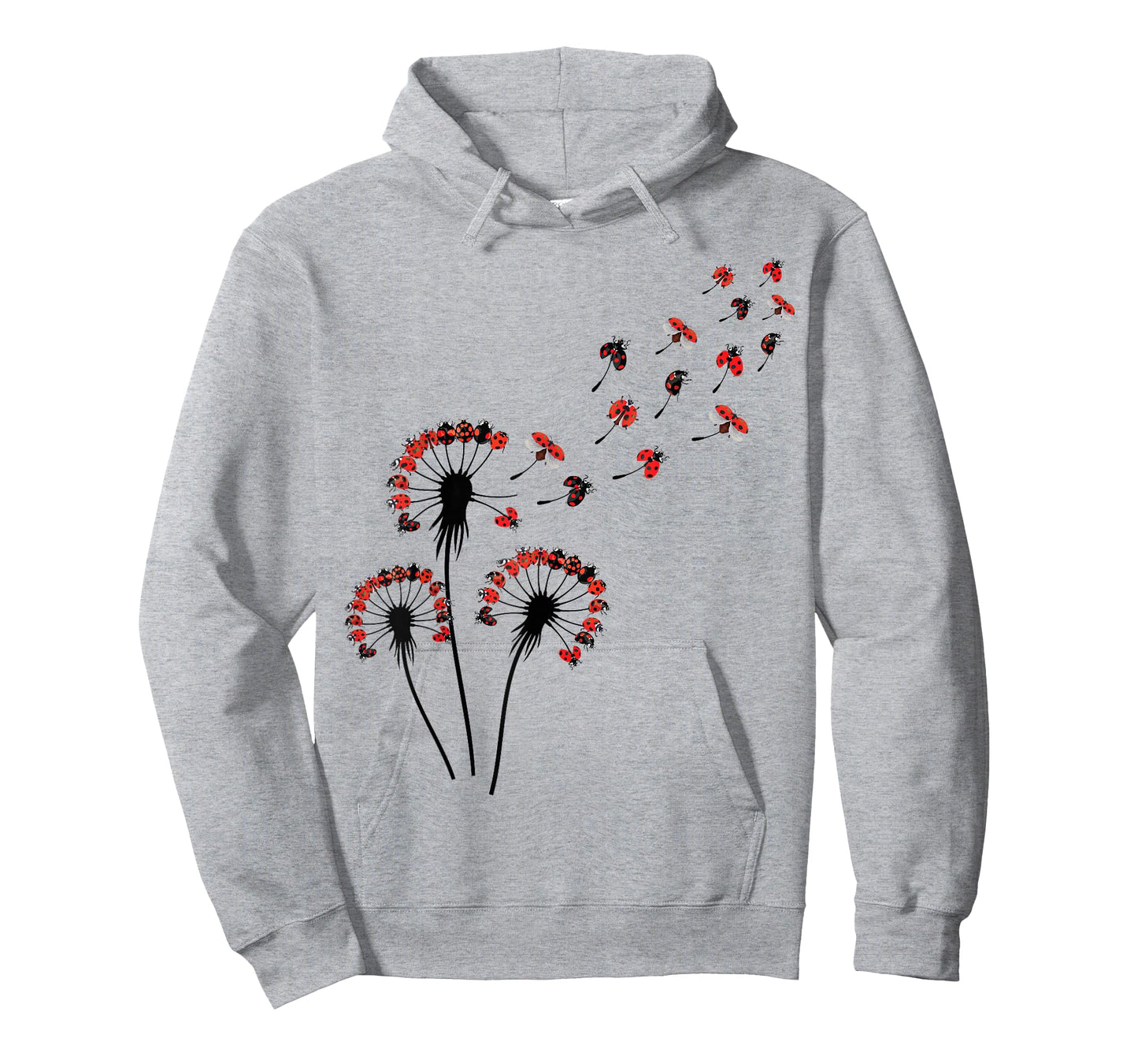 Flower Dandelion Ladybugs Shirt for Ladybug Lover | Ladybug T-Shirt