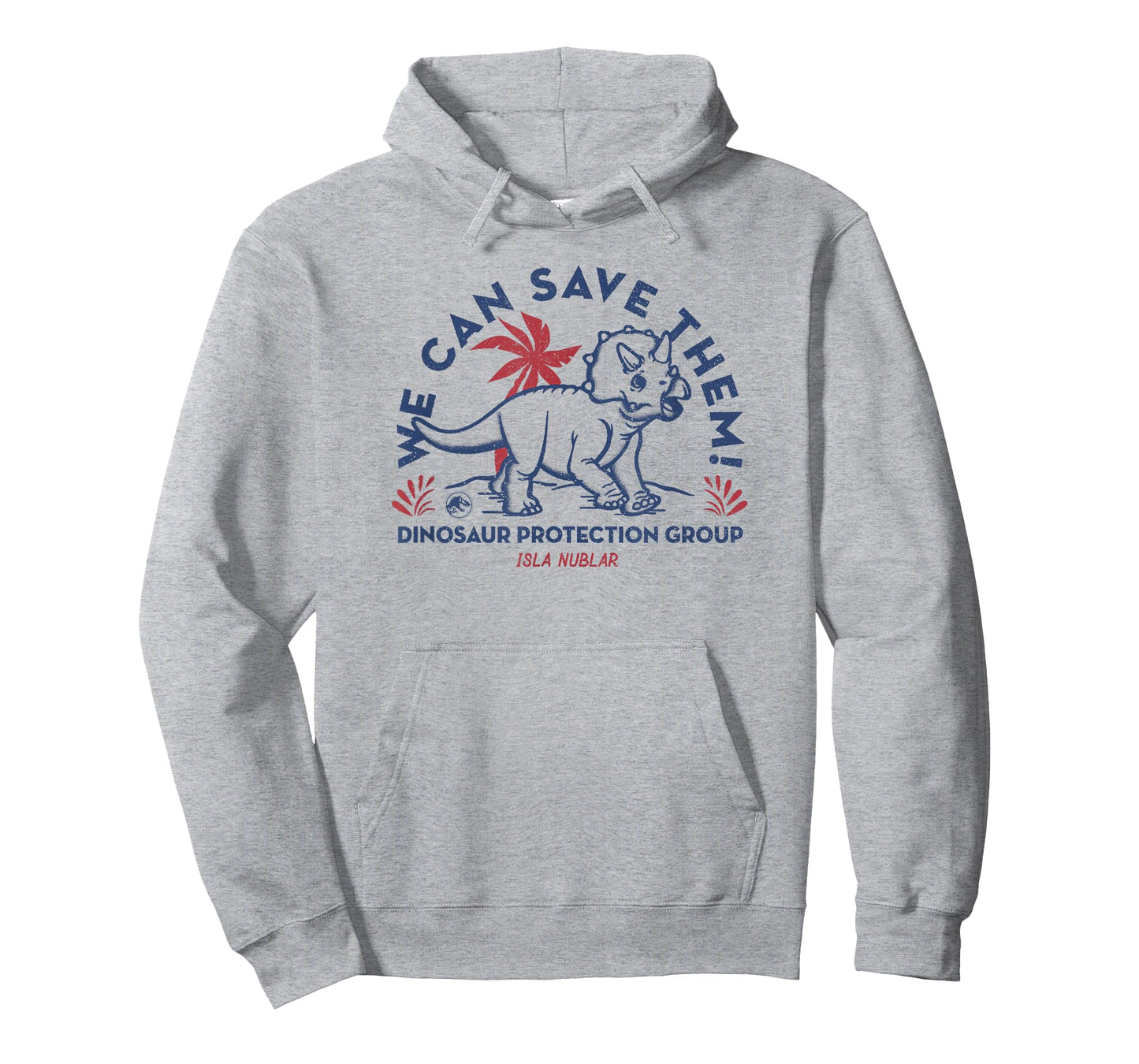 Jurassic World Save The Triceratops Poster T-Shirt