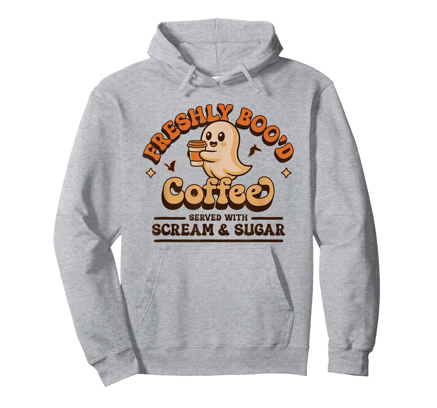 Freshly Boo'd Coffee Served with Scream and Sugar Halloween T-Shirt