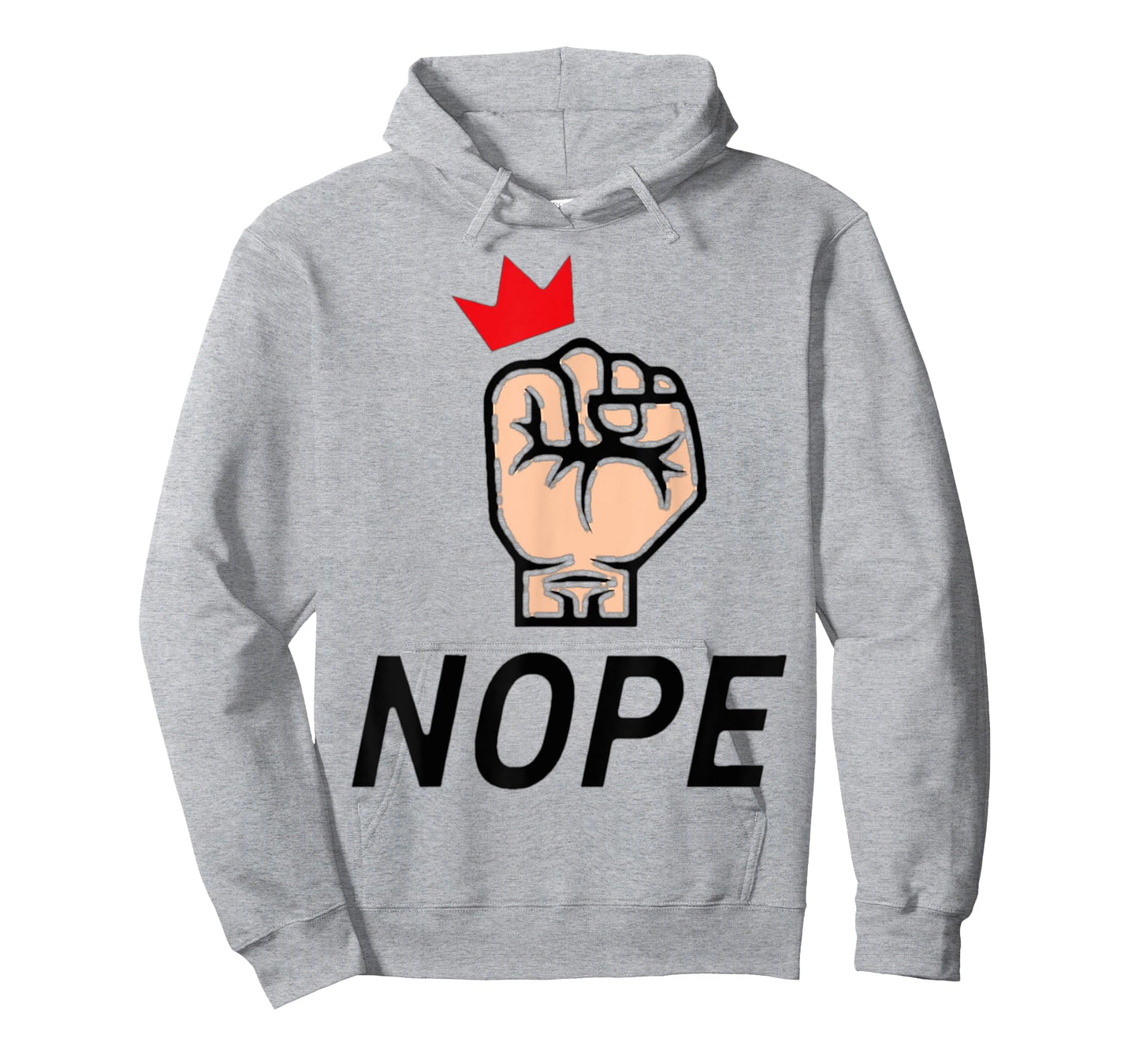 Nope, Fist & Crown, No Kings T-Shirt