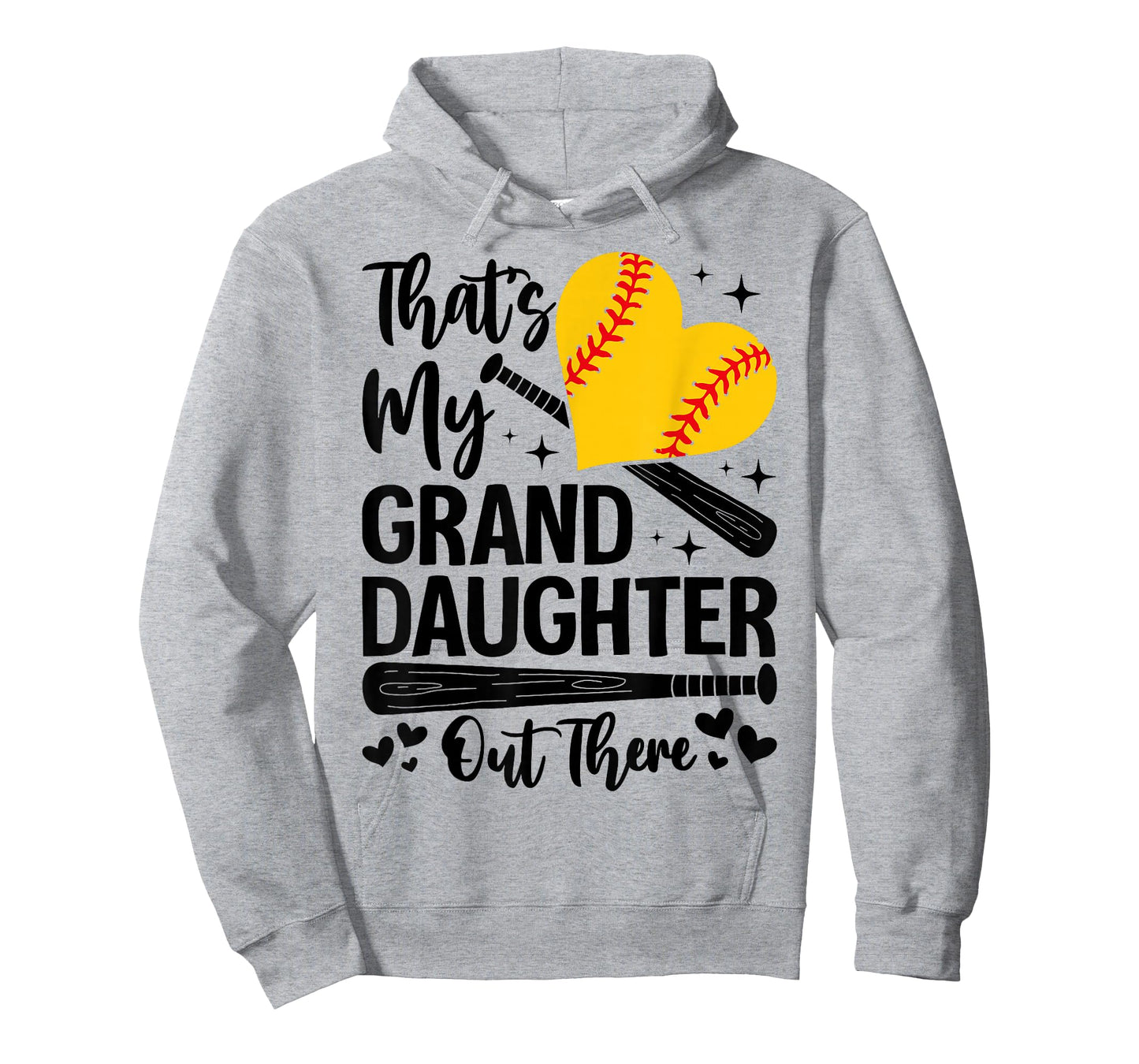 That's My Granddaughter Out There Softball Grandma Grandpa T-Shirt