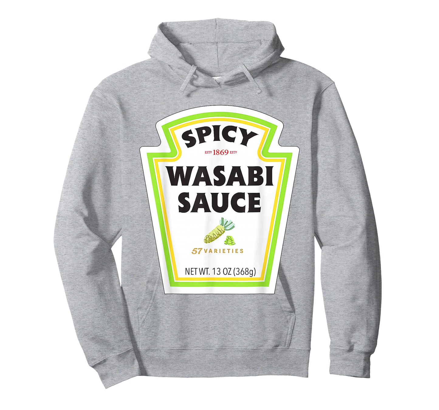 Spicy Wasabi Sauce Halloween Costume Matching Couples Group T-Shirt