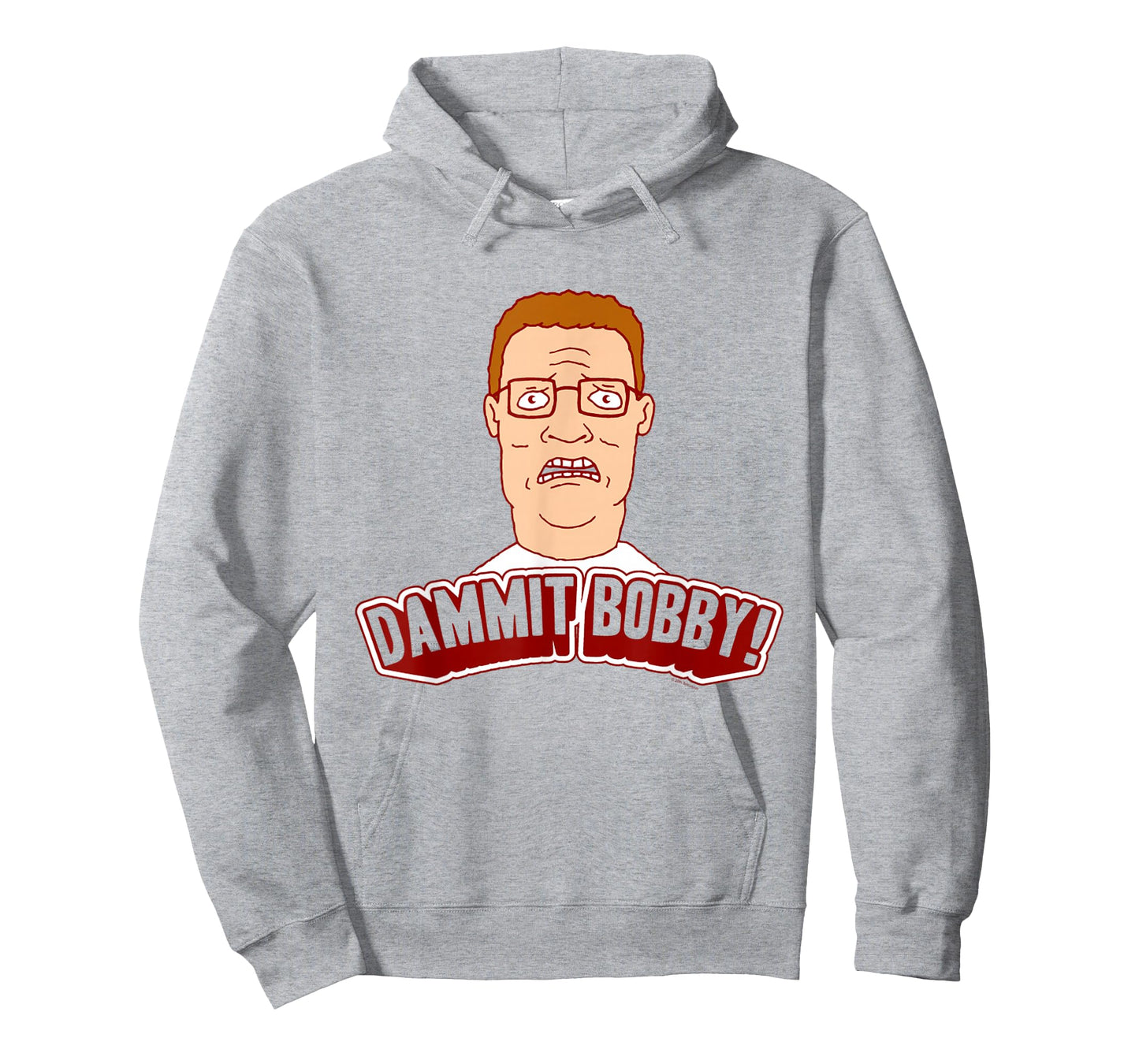 King of The Hill Hank Dammit Bobby Yell Cartoon T-Shirt