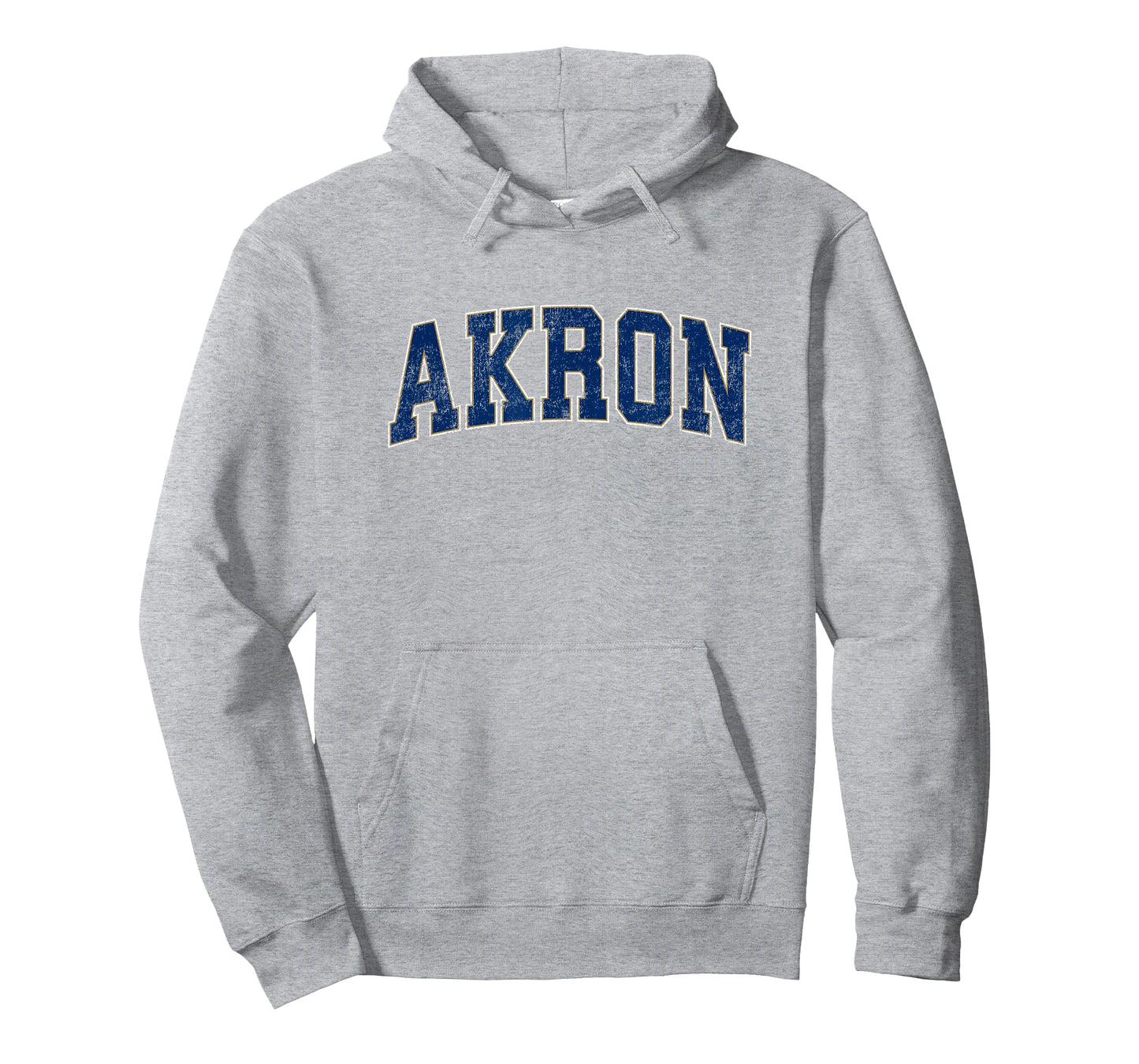 Akron Ohio OH Vintage Athletic Sports Design T-Shirt