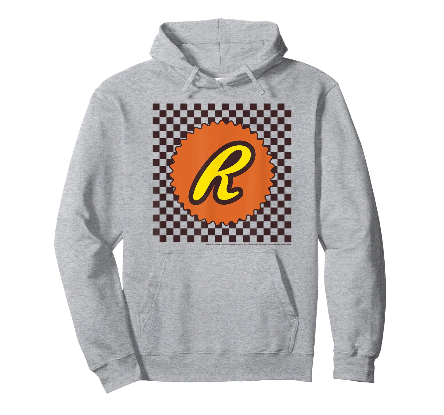 Reese's Peanut Butter Cups Checkered Background Logo T-Shirt