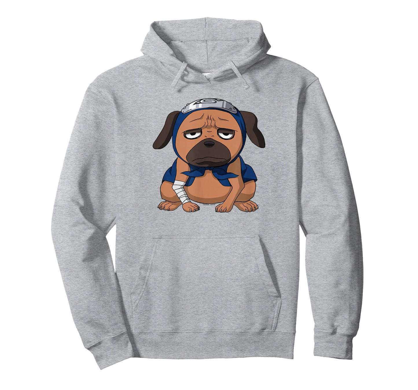 Naruto Shippuden Pakkun Ninja Hound Cute Dog Anime T-Shirt