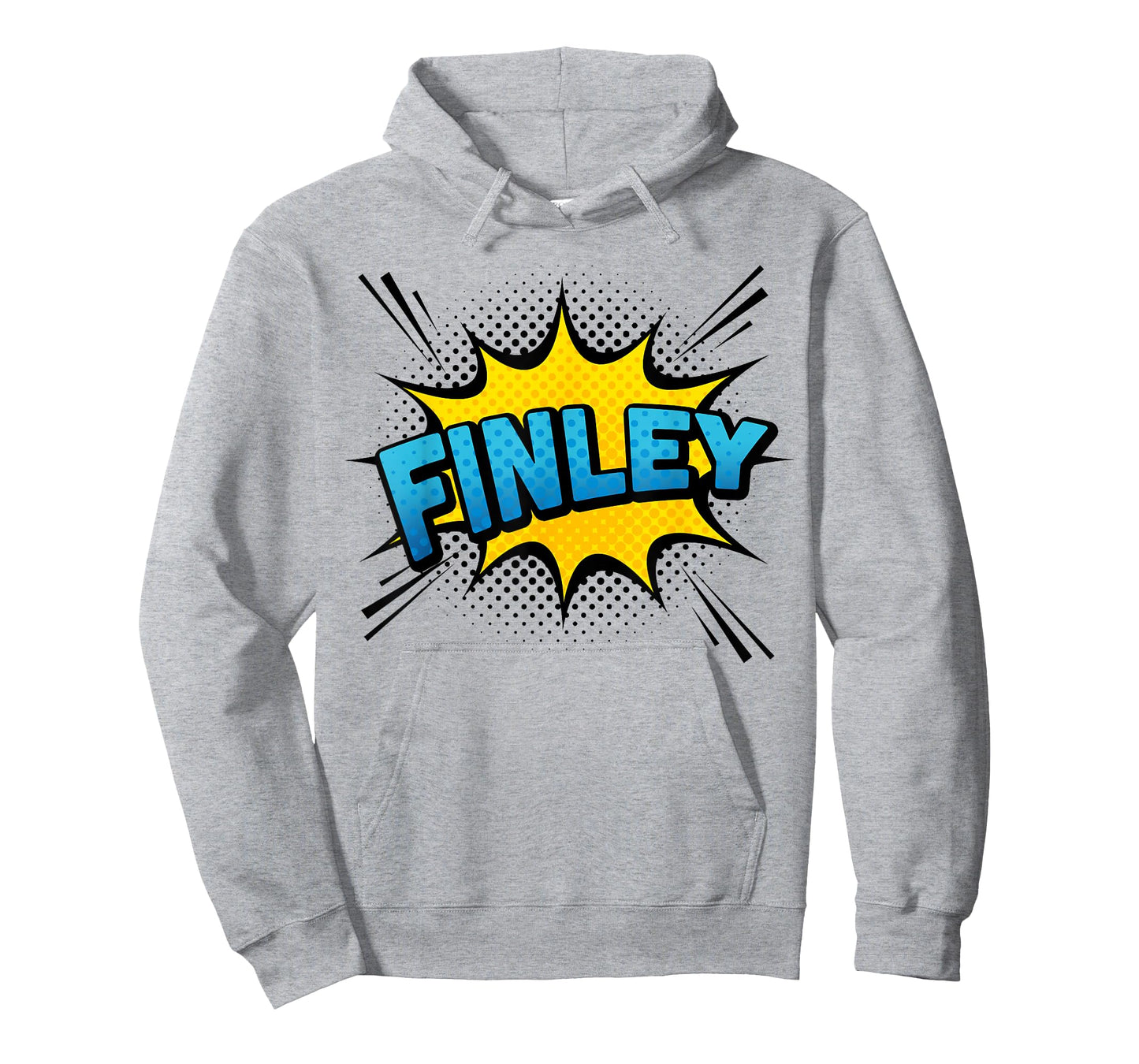 FINLEY - Boys Name Superhero Style T-Shirt