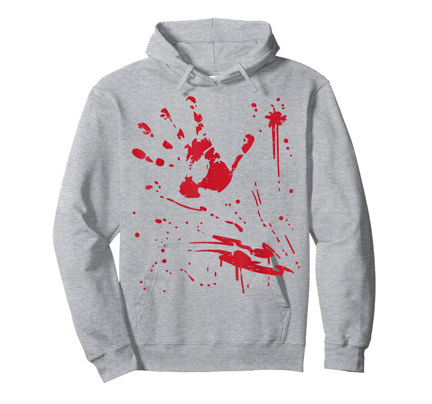 Bloody Handprint Funny Halloween Costume Men Women Kids T-Shirt