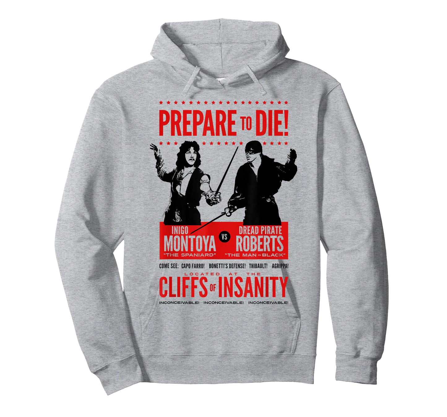 The Princess Bride Inigo vs Man in Black T-Shirt