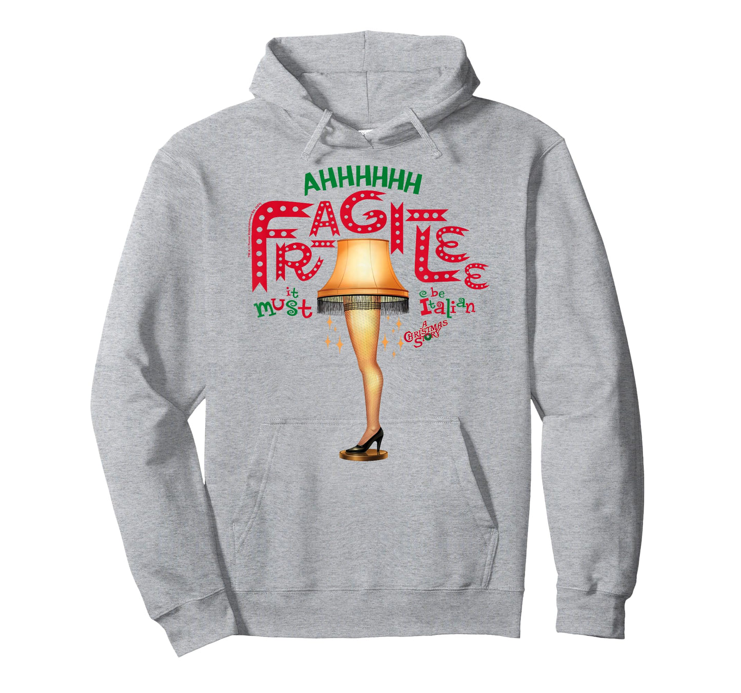 A Christmas Story Ahh Fragilee Leg Lamp Funny Holiday T-Shirt