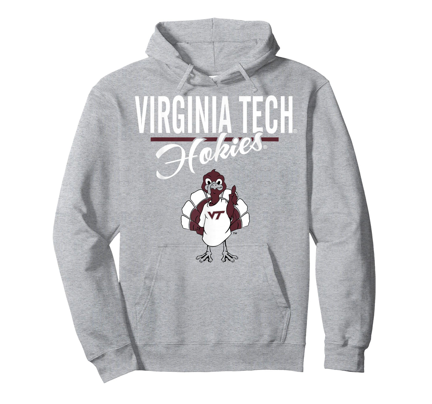 Virginia Tech Hokies HokieBird Orange Officially Licensed T-Shirt