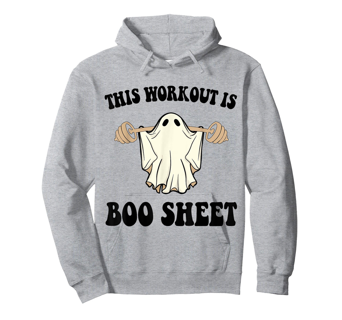 This Workout Is Boo Sheet Funny Halloween Gym Ghost Fitness T-Shirt