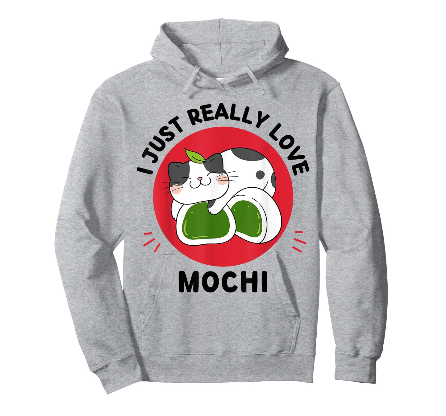 Kawaii Cat I Just Really Love Cute Cat Mochi Lover T-Shirt