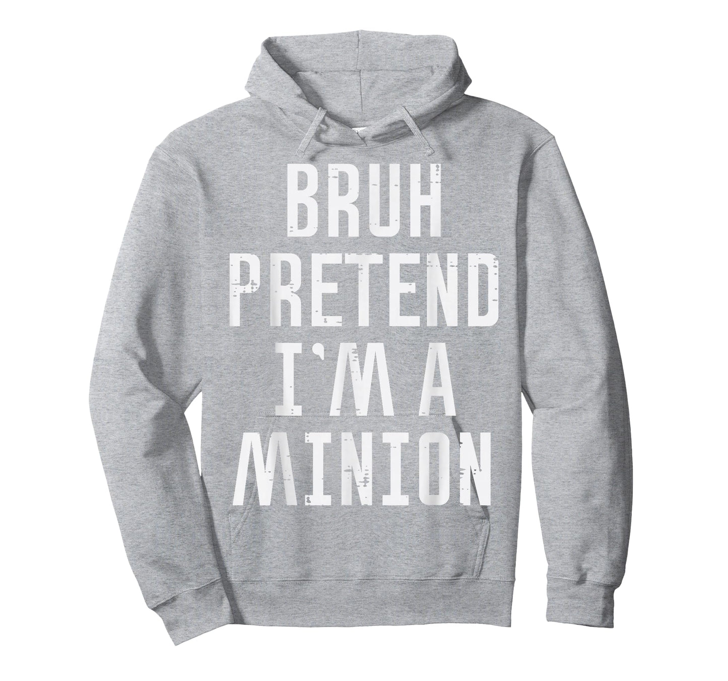 Halloween Bruh Pretend Im Minion Funny Costume Women Kid Men T-Shirt