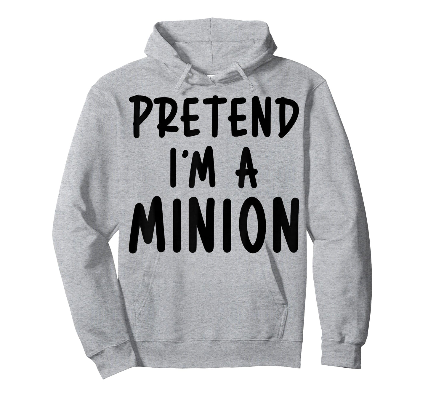 Pretend I'm Minion Costume Family Lazy Easy Halloween T-Shirt