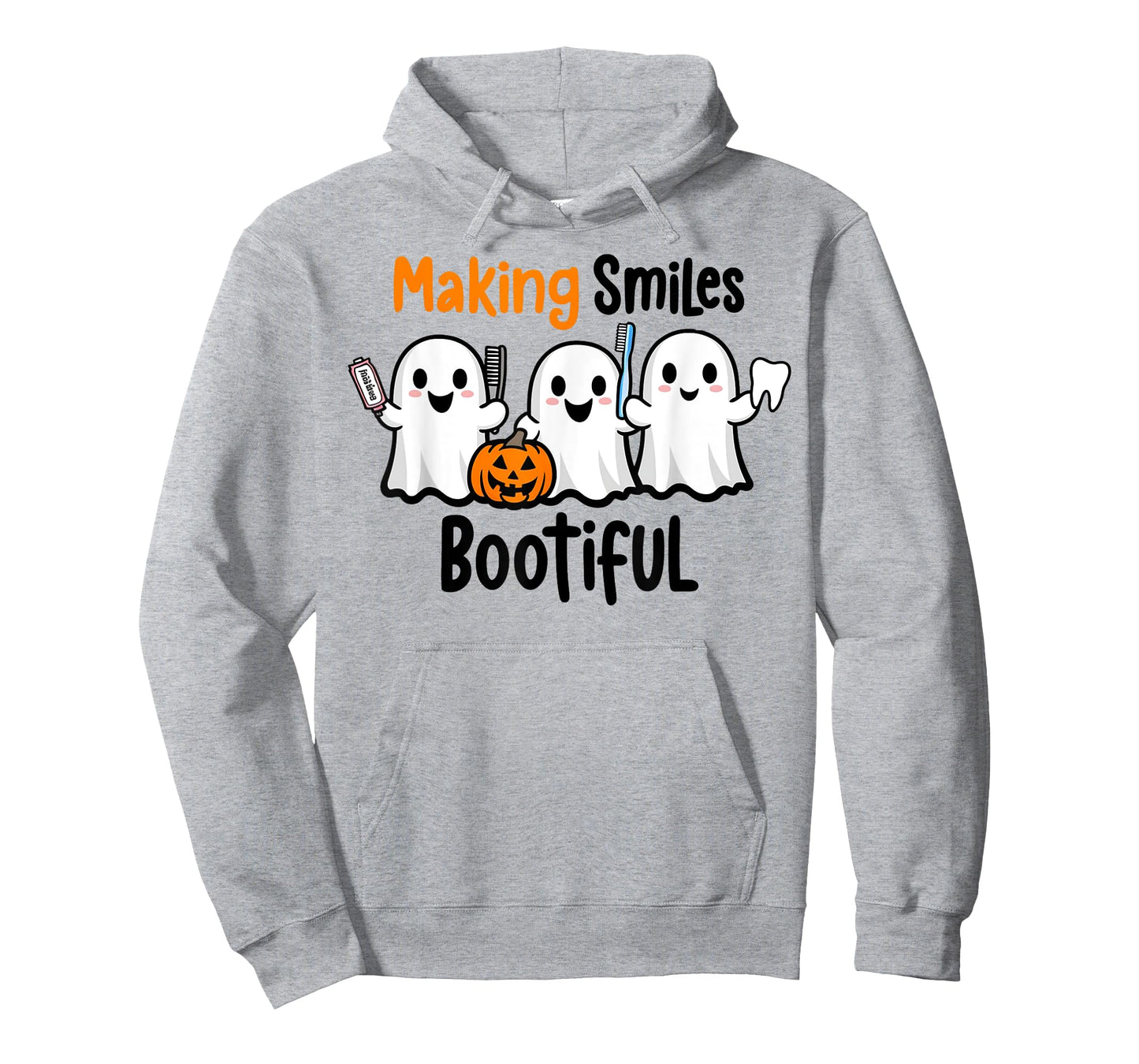 Making Smiles Bootiful Halloween Funny Ghost Dentist Dental T-Shirt