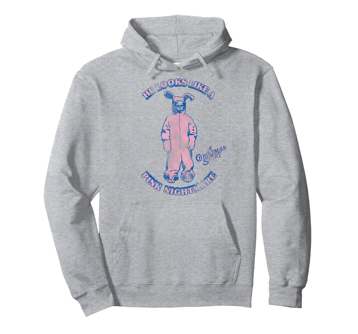 A Christmas Story Ralphie Looks Like A Pink Nightmare Funny T-Shirt