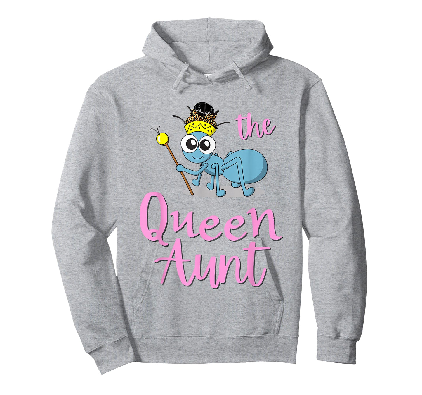 QUEEN Ant Aunt shirt. Messy bun T-Shirt