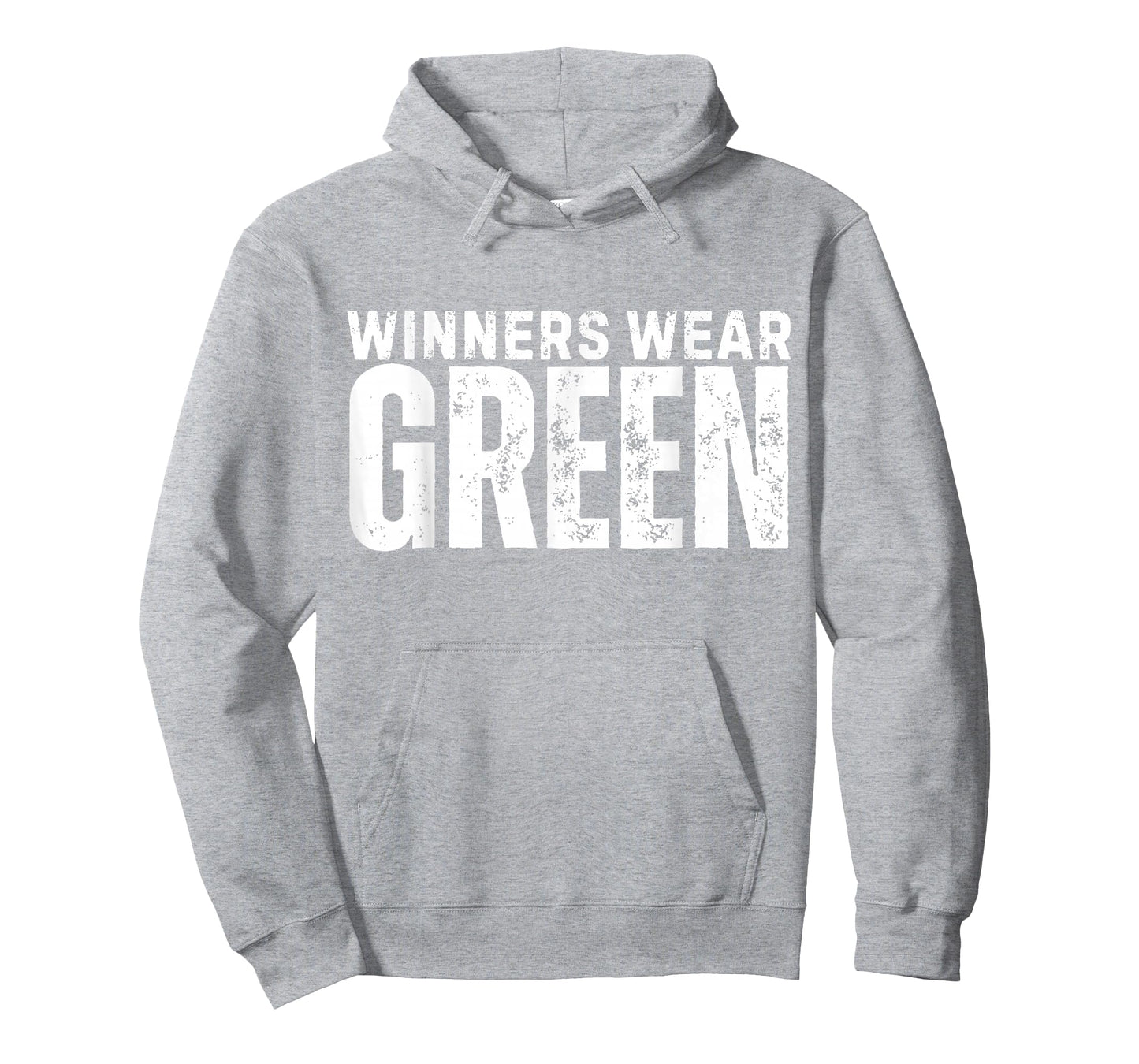 Winners Wear Green Spirit Wear Team Game Color War Camp Game T-Shirt