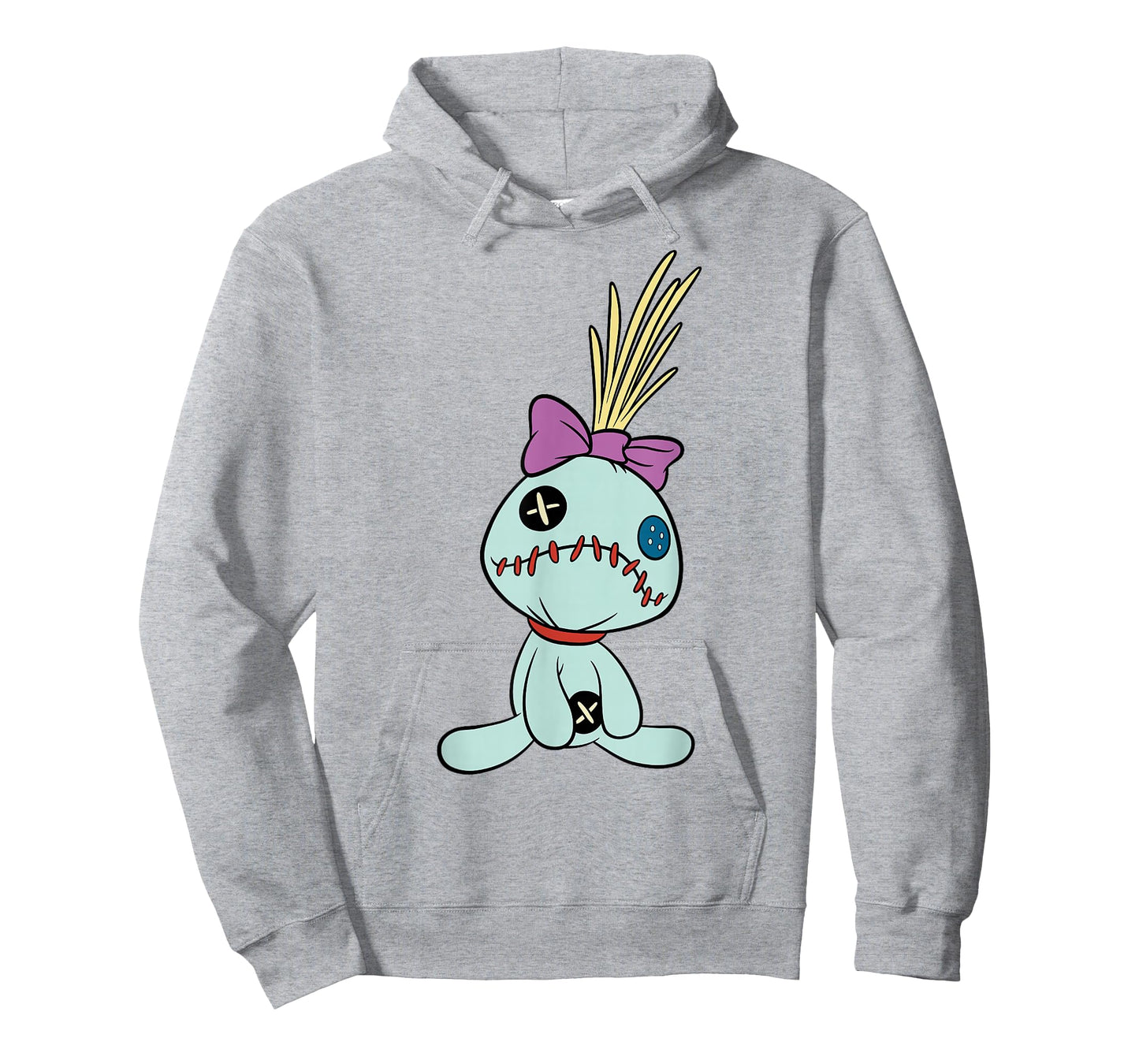 Disney Lilo & Stitch Cute Scrump Doll Big Chest Portrait T-Shirt