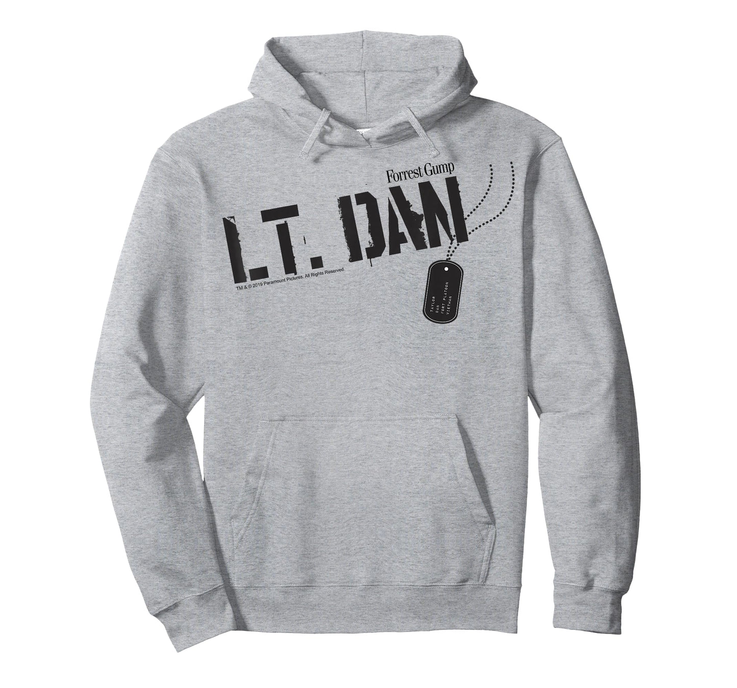 Forrest Gump Lt. Dan Dog Tag T-Shirt