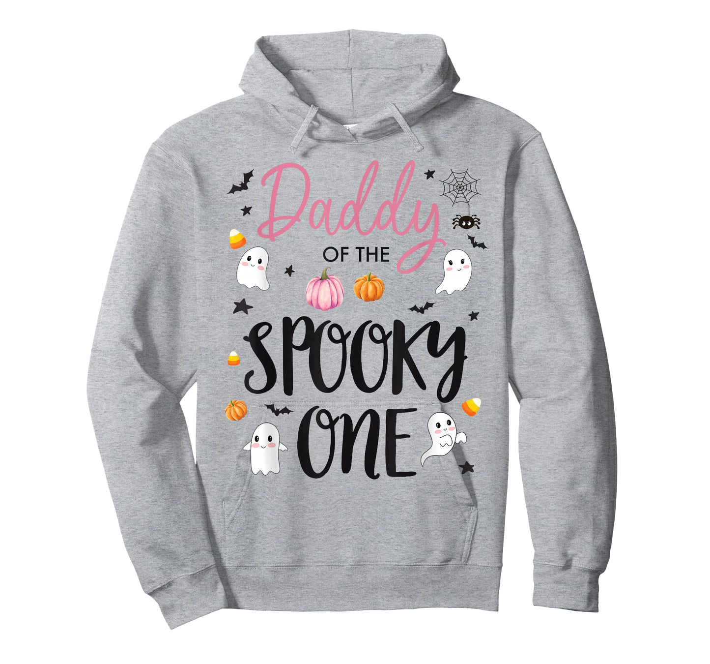 Daddy of The Spooky One Girl 1st Birthday Pink Halloween T-Shirt