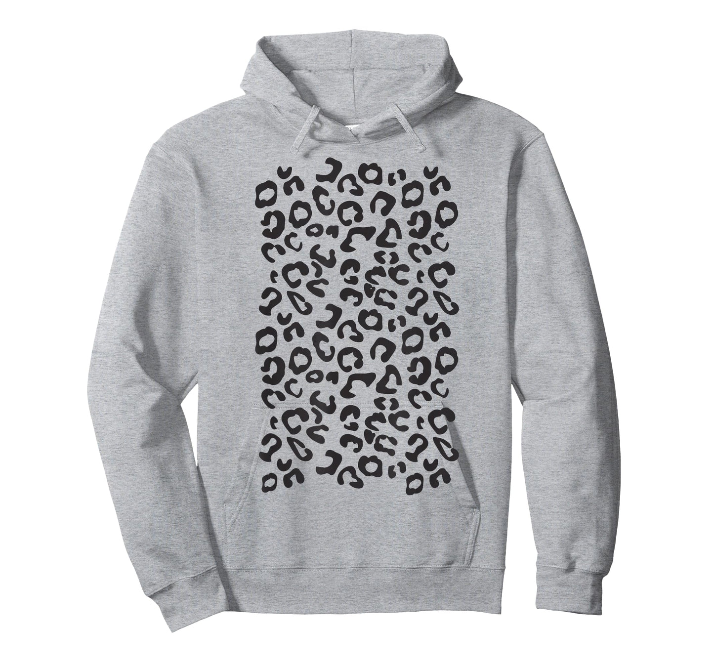 Funny Leopard Animal Print Black And White Tee T-Shirt