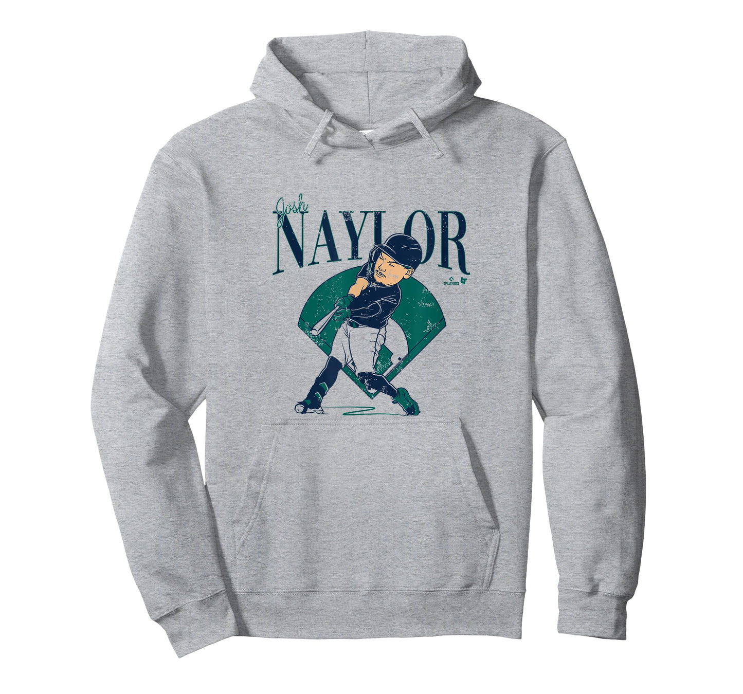 Josh Naylor - Diamond Caricature - Seattle Baseball T-Shirt