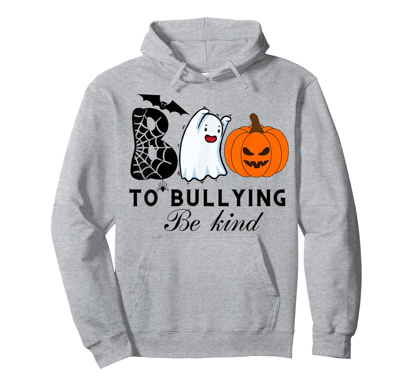 boo to bullying ghost cute unity day orange Halloween b kind T-Shirt