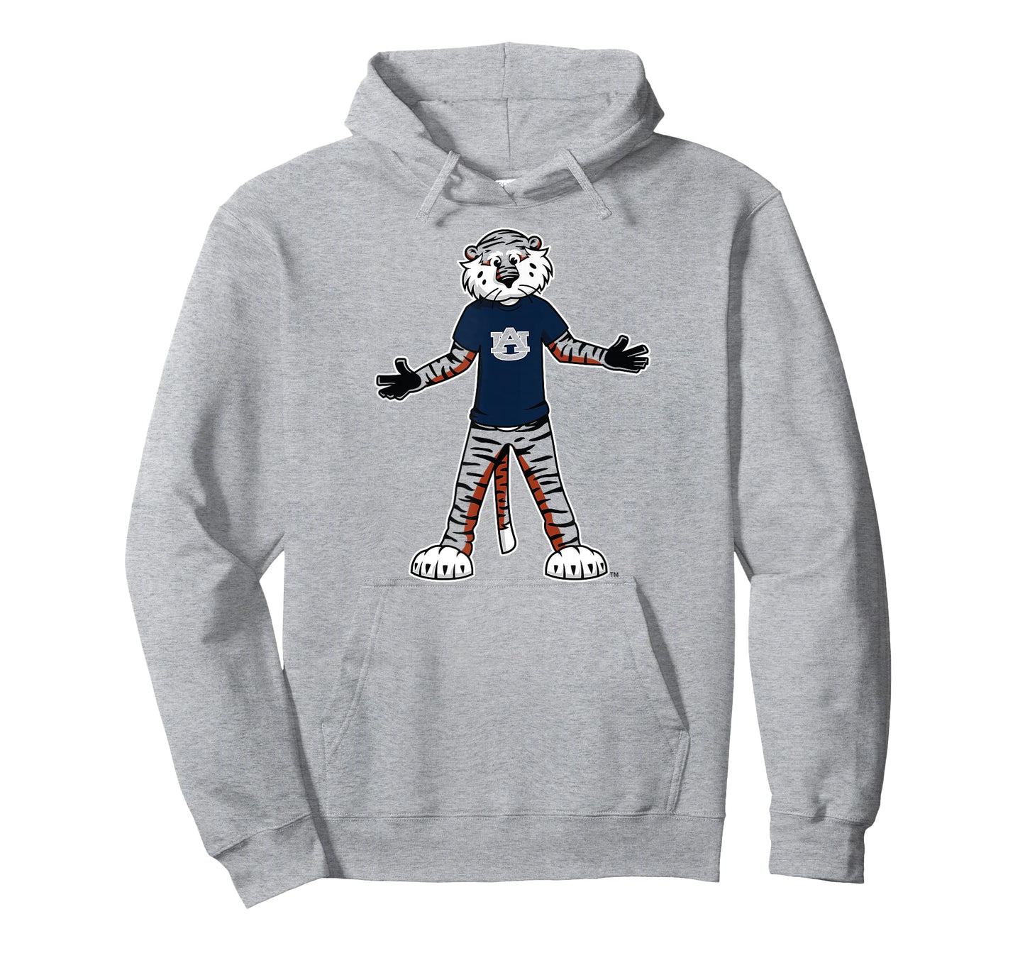 Auburn Tigers Aubie Mascot Orange Officially Licensed T-Shirt