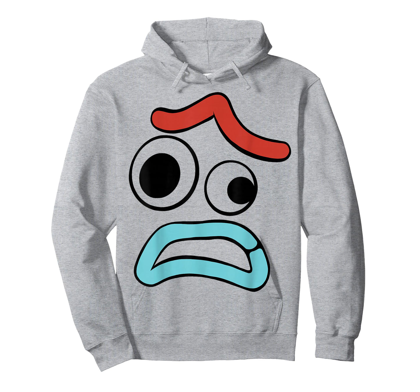 Disney Pixar Toy Story 4 Forky Large Upset Face T-Shirt