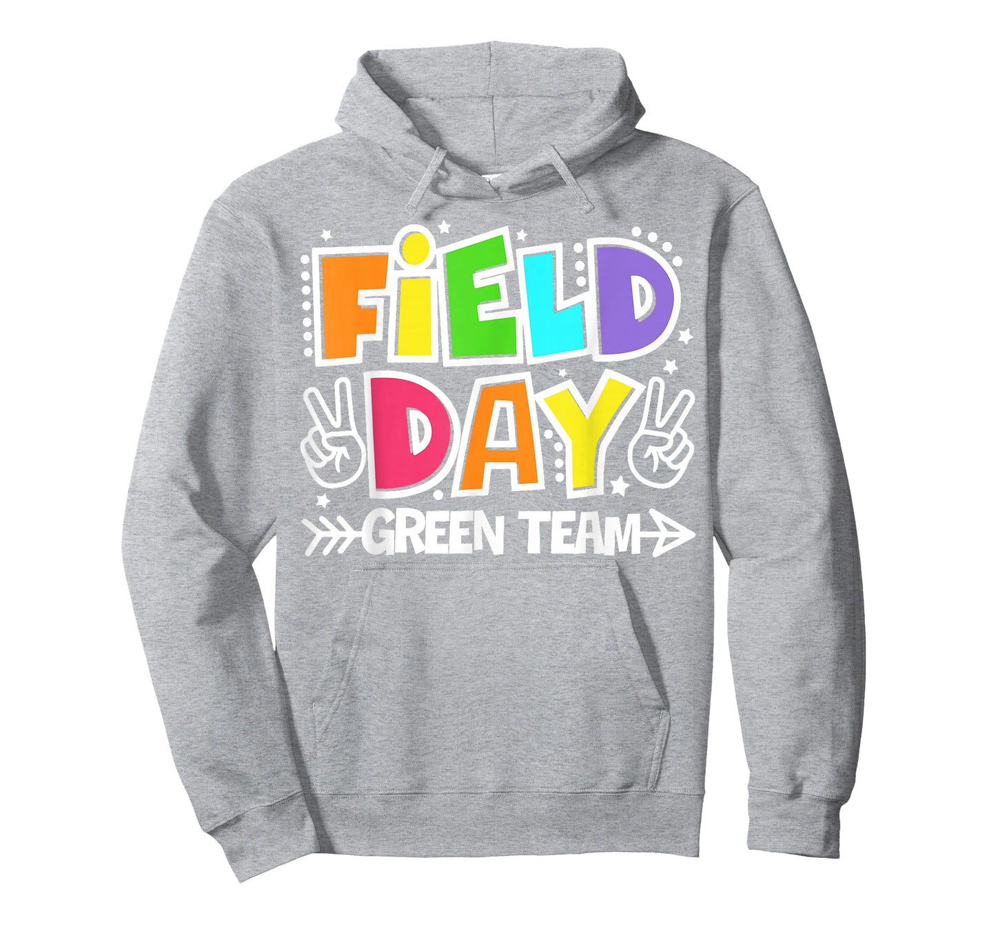 Field Day Green Team Funny For Teacher Kids Field Day Games T-Shirt