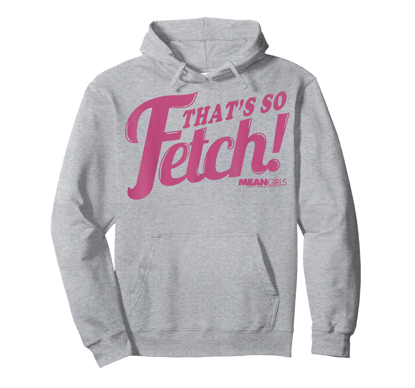 Mean Girls That's So Fetch Pink Script Graphic T-Shirt T-Shirt